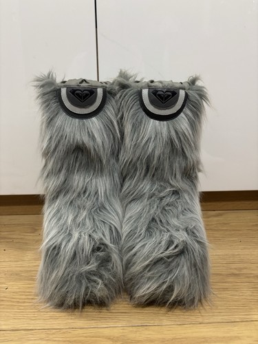 Grey roxy life faux fur - grey, yeti