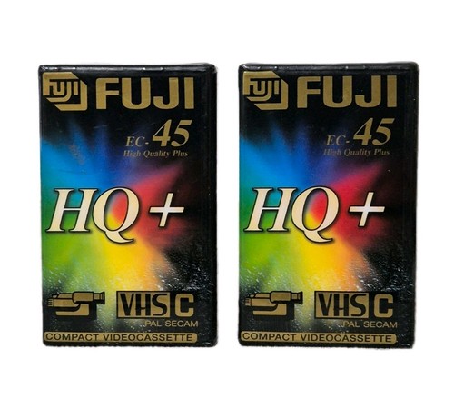 Fuji vhs camcorder tape - x2,