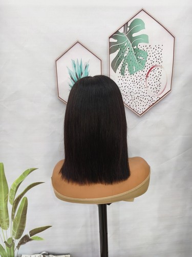 Human hair lace front wig - lace,
