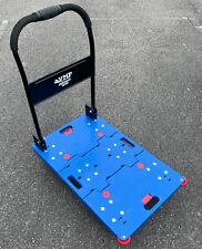 Heavy Duty 400kg Folding Platform Trolley Hand Truck Cart Sack Flat Bed Pulley 6