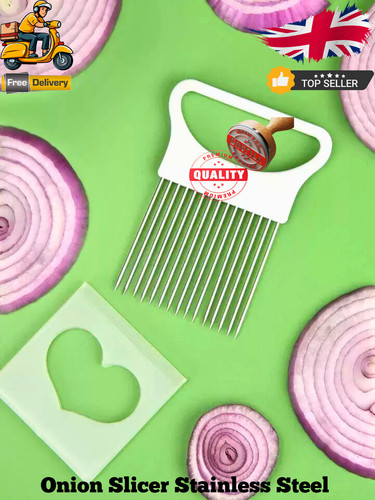 Onion slicer stainless steel - stainless,