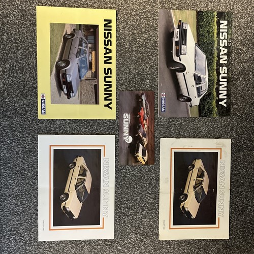 Nissan sunny brochures 4 - nissan,