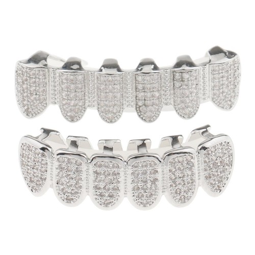 18k white gold - plated, set