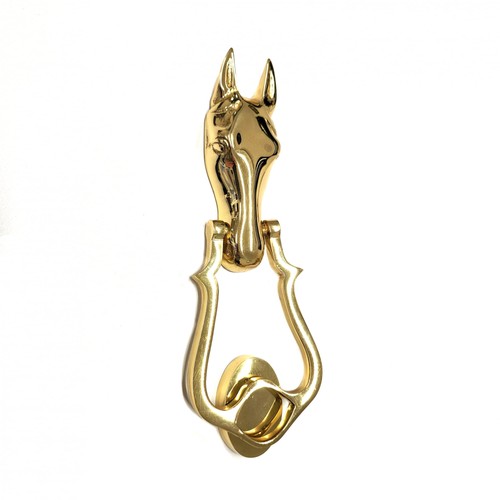 Coco equestrian solid brass - equestrian,
