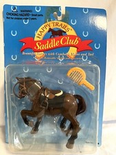 Vtg 1994 Happy Trails Saddle Club Toy Horse Accessories Combable Mane Tail NEW