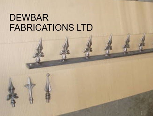 Security fence top wrought - fence,