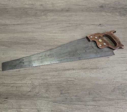 Vintage disston hand saw - vintage,