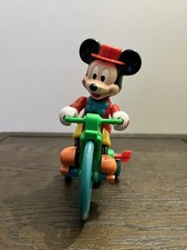 Vintage Mickey Mouse on Bike
