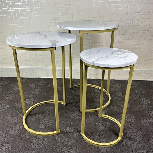 Set round wooden - round, wooden/steel