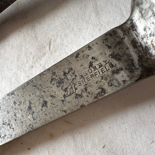 Three vintage mortice chisels - vintage,