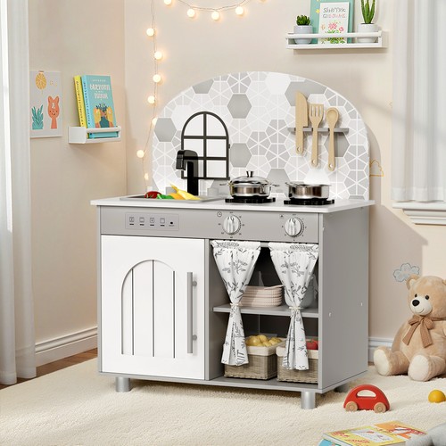 Kids play kitchen set - play, wooden