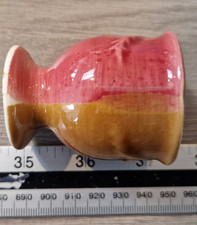 6x Hand-Painted Egg Cups  Breakfast Crockery 6.5cm dual Colours