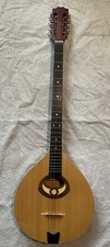 Ozark 2222 Irish Bouzouki Flat Backed. SecondHand + Brand New VIKING hardcase