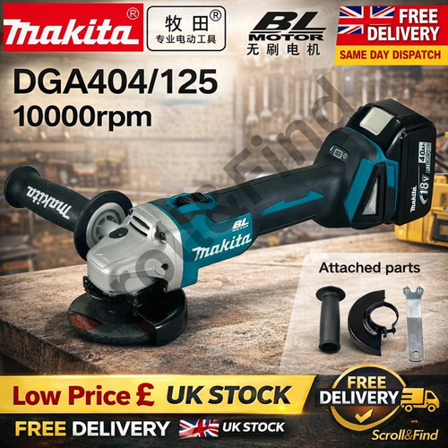 Makita 18v 125mm - 18v,