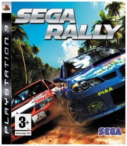 Near mint sega rally - mint, (ps3)
