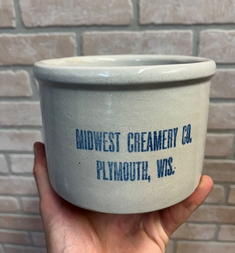 Vintage butter jar - vintage, midwest