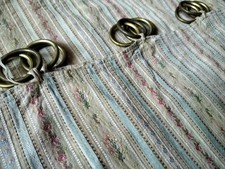 Antique French Fabric Curtain