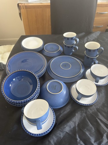 Denby imperial blue dinner - denby,