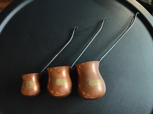Set antique copper - 3,
