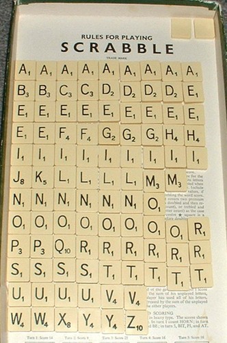 Scrabble replacement letter - scrabble,