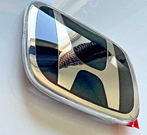 Honda civic type badge - badge, black