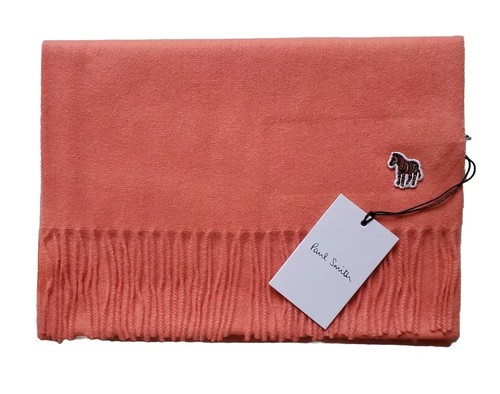 Paul smith scarf zebra - smith, salmon