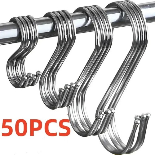 Hooks stainless steel - 10,