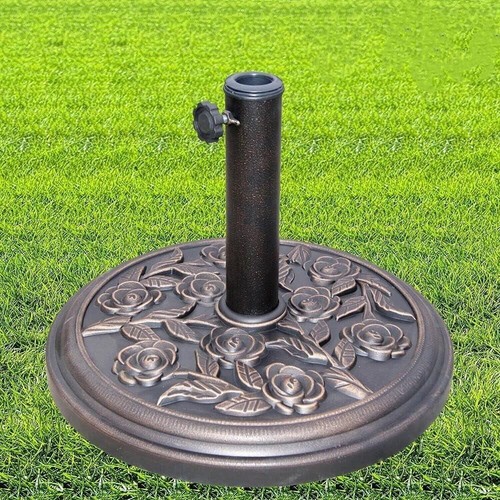 Cast iron round umbrella - cast,