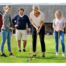 Croquet Pro Set in a Wooden