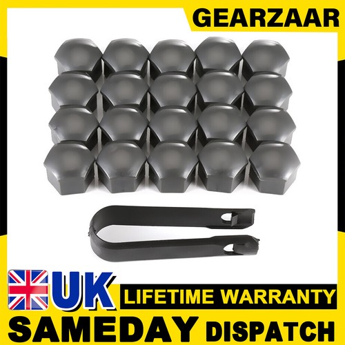 17mm grey wheel bolt nut - grey,