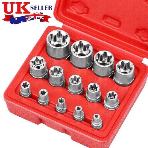 14pc torx socket set - socket,