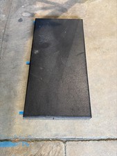 Used 1m x 0.5m x 40mm Black