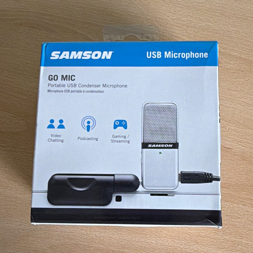 Samson mic portable silver - portable,