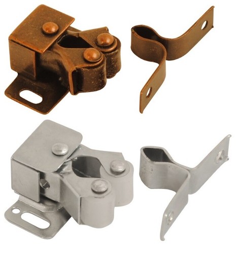 Double roller catch - roller, bronze