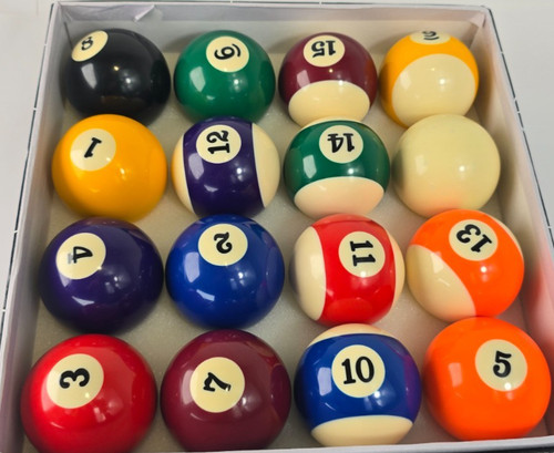 Pool balls set full - pool,