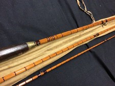 Vintage Hardy The Gold Medal 11ft 10”  split cane fly fishing rod