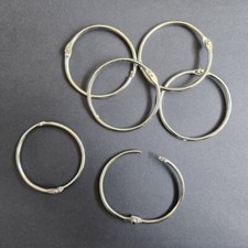 Fake Nail Display Metal Ring Oval Nail Art Wheel Polish Practice Sample Swatches