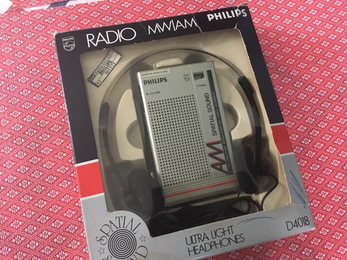 Vintage philips pocket - philips, radio