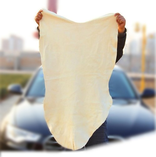 Genuine chamois - sq, ft