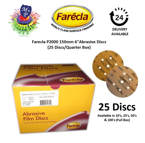 Farecla p2000 abrasive discs - p2000,