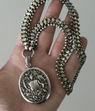 Antique Victorian White Metal