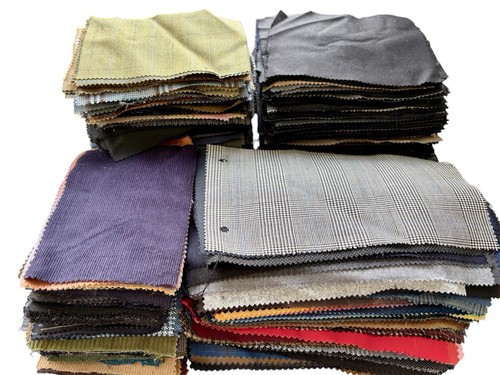 Fabric scraps bundle - bundle, suiting