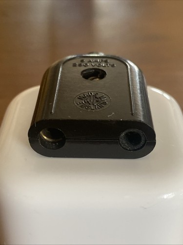Eddystone radio plug - 2, pin