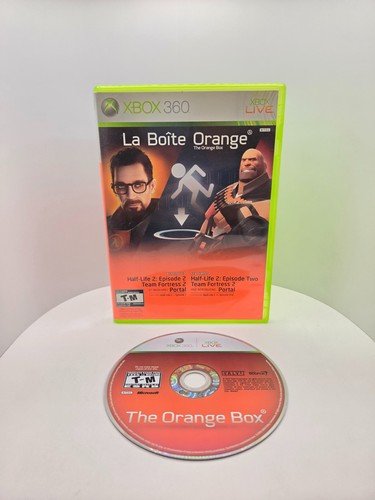 The orange box xbox 360 - box,