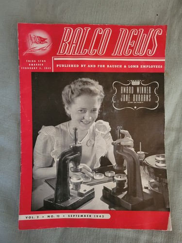 Balco news september 1943 - balco,