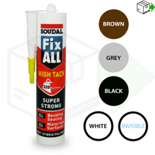 Soudal Fix All HIGH TACK | Super Strength SMX Hybrid Polymer Waterproof Adhesive