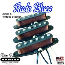 Tone Hatch Handwound Guitar Pickups Blues Stratocaster Set-Made 2 Order