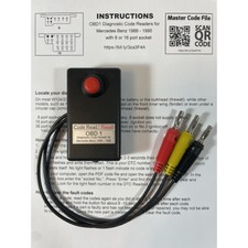 OBD1 Diagnostic code reader for Mercedes cars with the 8 or 16 Port