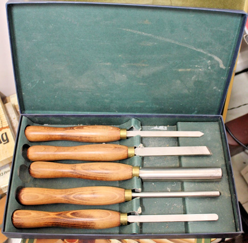 Crown wood lathe chisels - wood,