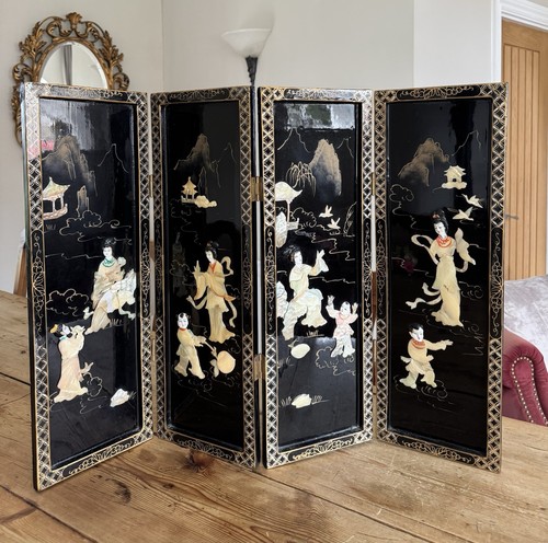 Japanese black lacquer mother - lacquer,